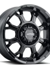 Ultra Wheel 124 Commander Wheel 18x9 8x6.5 1 Gloss Black                                     - 124-8981BK+01 - Image 2