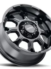 Ultra Wheel 124 Commander Wheel 18x9 8x6.5 1 Gloss Black                                     - 124-8981BK+01 - Image 2