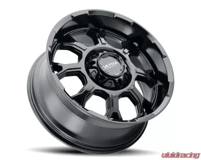 Ultra Wheel 124 Commander Wheel 18x9 8x6.5 1 Gloss Black - 124-8981BK+01