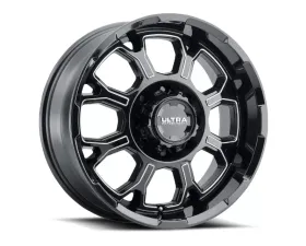 Ultra Wheel 124 Commander Wheel 20x10 5x127 | 5x5 -19 Gloss Black with Milled Accents