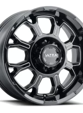 Ultra Wheel 124 Commander Wheel 18x9 6x135 18 Gloss Black with Milled Accents                                     - 124-8935BM+18 - Image 2