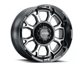 Ultra Wheel 124 Commander Wheel 20x10 5x127 | 5x5 -19 Gloss Black with Diamond Cut Face