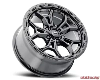 Ultra Wheel 125 Warmonger 5 CUV Wheel 17x8 5x4.5 35 Gloss Black - 125-7866BK+35