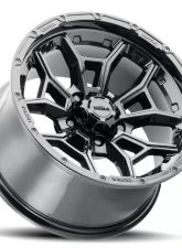 Ultra Wheel 125 Warmonger 5 Wheel 17x9 5x4.5 -12 Gloss Black                                     - 125-7965BK12 - Image 2