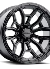 Ultra Wheel 126 Warmonger 6 Wheel 20x9 6x5.5 -12 Gloss Black                                     - 126-7983BK12 - Image 2