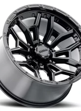 Ultra Wheel 126 Warmonger 6 Wheel 20x9 6x5.5 -12 Gloss Black                                     - 126-7983BK12 - Image 2