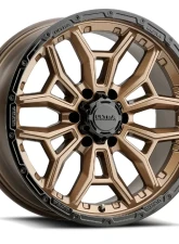 Ultra Wheel 126 Warmonger 6 Wheel 20x10 6x5.5 -25 Bright Bronze with Gloss Black Lip                                     - 126-2183BZ25 - Image 2