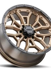 Ultra Wheel 126 Warmonger 6 Wheel 20x10 6x5.5 -25 Bright Bronze with Gloss Black Lip                                     - 126-2183BZ25 - Image 2