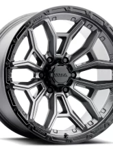 Ultra Wheel 126 Warmonger 6 Wheel 20x10 6x135 -25 Gloss Anthracite Grey with Gloss Black Lip                                     - 126-2163GN25 - Image 2