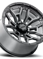 Ultra Wheel 126 Warmonger 6 Wheel 20x10 6x135 -25 Gloss Anthracite Grey with Gloss Black Lip                                     - 126-2163GN25 - Image 2