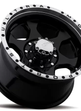 Ultra Wheel 175 Rouge Wheel 17x8 7x150 20 Gloss Black with Machined Face                                     - 175-7876U - Image 2