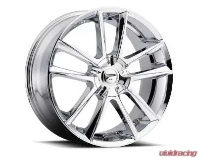 Ultra Wheel 436 Gemini Platinum Wheel 17x7.5 5x108/5x114.3 40 Chrome Plated - 436-7714C+40