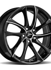 Ultra Wheel 438 Gyro Platinum Wheel 17x7.5 5x110 35 Gloss Black with Machined Face                                     - 438-7743U+35 - Image 2