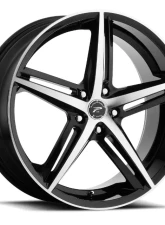Ultra Wheel 440 Smooth Trip Platinum Wheel 17x8 5x112/5x120 40 Gloss Black with Machined Face                                     - 440-7844U+40 - Image 2