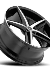 Ultra Wheel 440 Smooth Trip Platinum Wheel 17x8 5x112/5x120 40 Gloss Black with Machined Face                                     - 440-7844U+40 - Image 2