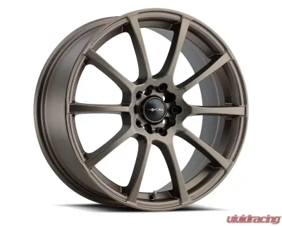 Ultra Wheel 448 F-20 Focal Wheel 16x7 4x100 40 DarkSatin Bronze - 448-6703BZ+40