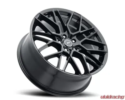 Ultra Wheel 459 Retribution Platinum Wheel 20x8.5 5x115 35 Gloss Black - 459-2891BK+35