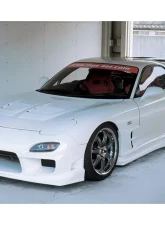 INGS N-Spec Aero Hood Twill Weaves (Carbon) Mazda RX-7 FD3S 1991-2003                                     - 00104-00573 - Image 2