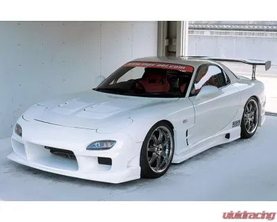 INGS N-Spec Aero Hood Twill Weaves (Carbon) Mazda RX-7 FD3S 1991-2003 - 00104-00573