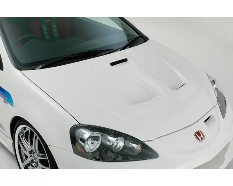 INGS N-Spec Aero Hood Twill Weaves Honda Civic Type-R EP3 2001-2004 - 00117-00573