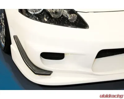 INGS N-Spec Front Canards Twill Weaves Acura RSX DC5 2004-2007 - 00122-01173