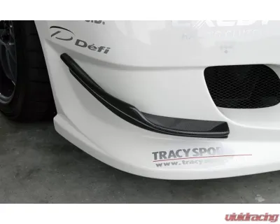 INGS N-Spec Front Canards Twill Weaves Honda Civic Type-R FD2 2007-2010 - 00149-01173
