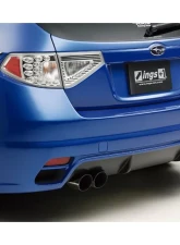 INGS N-Spec Rear Bumper FRP Subaru Impreza WRX | STI GRB 2007-2010                                     - 00150-00302 - Image 2