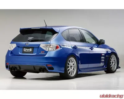 INGS N-Spec Rear Bumper FRP Subaru Impreza WRX | STI GRB 2007-2010 - 00150-00302