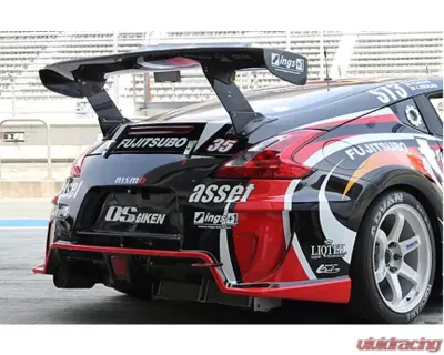 INGS Z-Power Wing 1515mm Single Blade Wet Carbon Nissan 370Z Z34 2009-2012 - 00553-09703