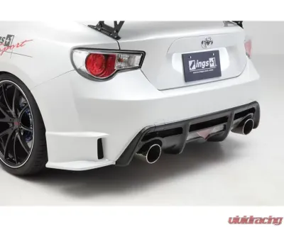 INGS N-Spec Rear Bumper FRP + Carbon Toyota GT-86 ZN6 2016-2021 - 00158-00338