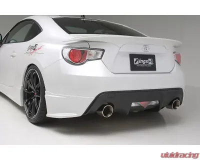 INGS N-Spec Rear Mud Guard Hybrid Aero Toyota GT-86 ZN6 2012-2016 - 00158-02801
