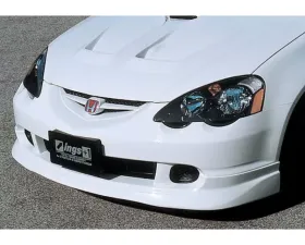 INGS N-Spec Front Half Spoiler Twill Weaves Acura RSX DC5 2001-2004