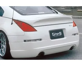 INGS LX SPORT Rear Trunk &  Half Spoiler Hybrid Aero Nissan 350Z Z33 2005-2008