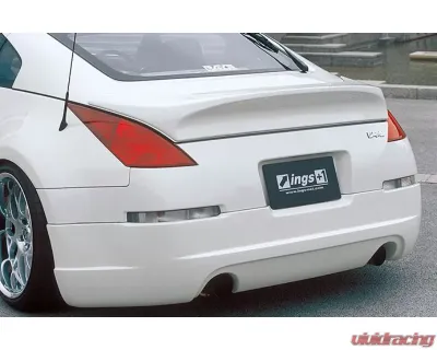 INGS LX SPORT Rear Trunk &  Half Spoiler Hybrid Aero Nissan 350Z Z33 2005-2008 - 00236-00701