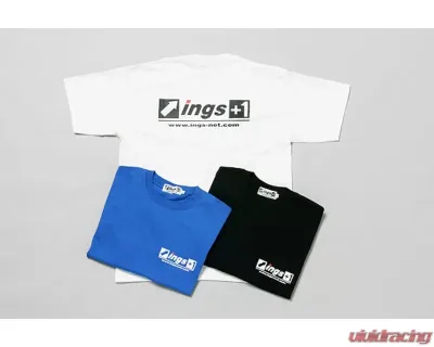 INGS Medium Black T-Shirt - 00700-03722