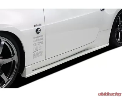 INGS LX SPORT Side Skirt Twill Weave Nissan 370Z Z34 - 01553-00203T
