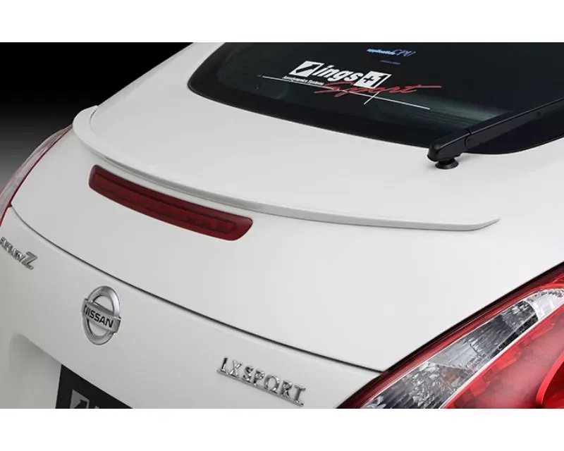Ings LX Sport Rear Trunk Spoiler Twill Weave Nissan 370Z