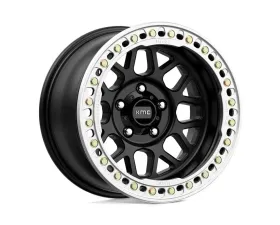 KMC KM235 Grenade Crawl Beadlock Wheel 18x9 Blank -24mm Satin Black