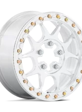 KMC Powersports KS437 Toro Forged Beadlock Wheel 15x6 5x4.5 38mm Raw Machined Forged                                     - KS437DX15601238 - Image 3