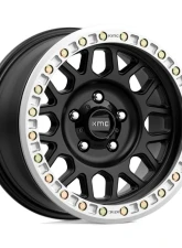 KMC KM234 Grenade Desert Beadlock Wheel 17x8.5 6x165.1 0mm Satin Black                                     - KM23478591700 - Image 3