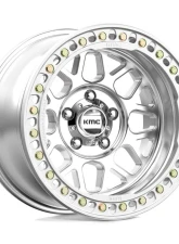 KMC KM235 Grenade Crawl Beadlock Wheel 18x9 8x165.1 -24mm Machined                                     - KM23589080524N - Image 3