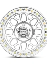 KMC KM235 Grenade Crawl Beadlock Wheel 18x9 8x165.1 -24mm Machined                                     - KM23589080524N - Image 3