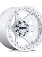 KMC KM238 VI Beadlock Wheel 20x10 -48mm Machined                                     - KM238DX20100L48N - Image 3