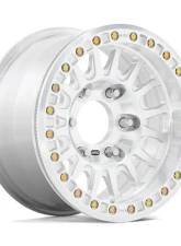 KMC KM445 Impact Forged Beadlock Wheel 17x9 6x165.1 25mm Raw Machined                                     - KM445DX17909125 - Image 3