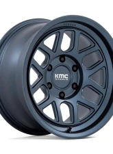 KMC KM446 Mesa Forged Monoblock Wheel 18x9 6x139.7 -12mm Metallic Blue                                     - KM446LX18906812N - Image 3