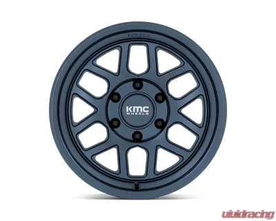 KMC KM446 Mesa Forged Monoblock Wheel 18x9 6x139.7 -12mm Metallic Blue - KM446LX18906812N