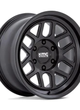KMC KM446 Mesa Forged Monoblock Wheel 18x9 6x139.7 18mm Satin Black                                     - KM446MX18906818 - Image 3