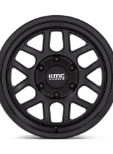 KMC KM446 Mesa Forged Monoblock Wheel 18x9 6x139.7 18mm Satin Black                                     - KM446MX18906818 - Image 3