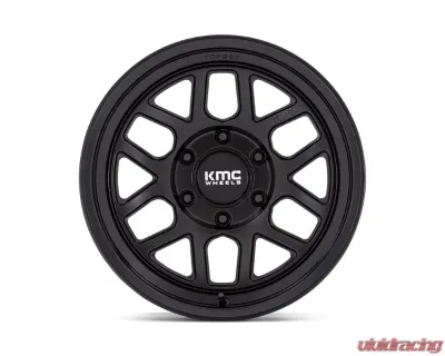 KMC KM446 Mesa Forged Monoblock Wheel 18x9 6x139.7 18mm Satin Black - KM446MX18906818