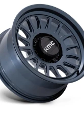 KMC KM447 Impact Forged Monoblock Wheel 17x8.5 6x135 0mm Metallic Blue                                     - KM447LX17856300 - Image 2